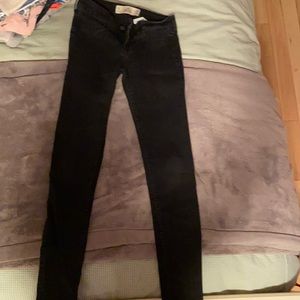 Hollister super skinny black jeans